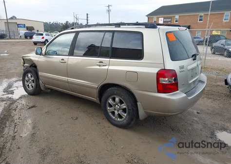 2004 Toyota Highlander V6 z USA, uszkodzony, nr VIN JTEDP21A740031330